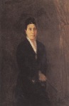 Ιακωβίδης Γεώργιος-Προσωπογραφία κυρίας Κοντοσταύλου, 1873