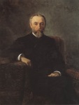 Ιακωβίδης Γεώργιος-Προσωπογραφία κυρίου Ψυχά, 1885